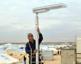 🇲🇱 Lot de 8 lampadaires solaires publics - ISSL+ Sunna Design - Installés à Kayes région